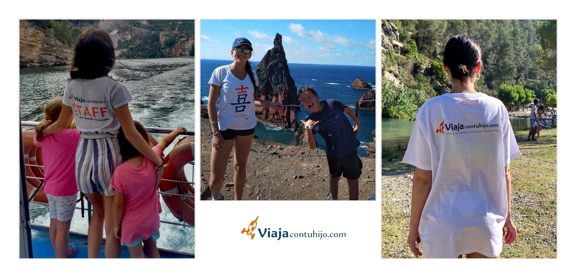 Monitores exclusivos de Viajesmonoparentales acompañando a familias monoparentales en un viaje paris Actividades al aire libre, diversión, seguridad y experiencias inolvidables para padres e hijos 